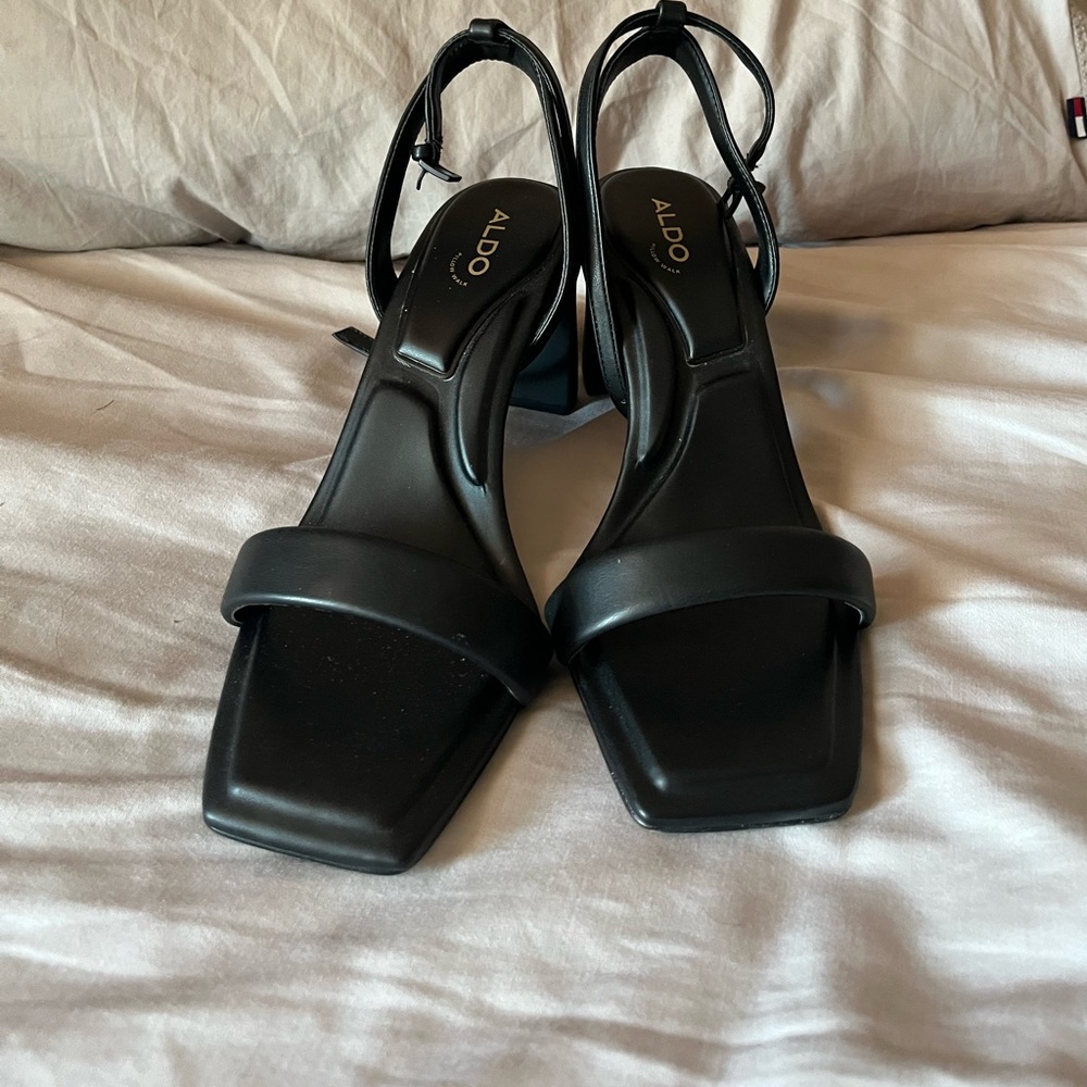 Aldo black heels